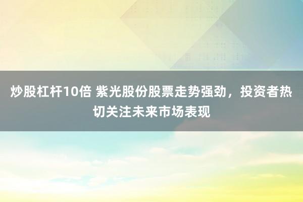 炒股杠杆10倍 紫光股份股票走势强劲，投资者热切关注未来市场表现